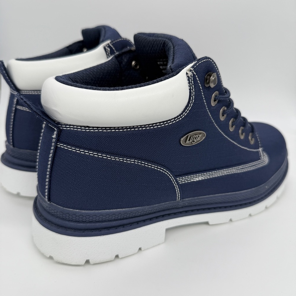 Lugz Drifter Ripstop Chukka Mens Blue Casual Boots Men's Shoes Size 12 MDRST-411 - Picture 9 of 12